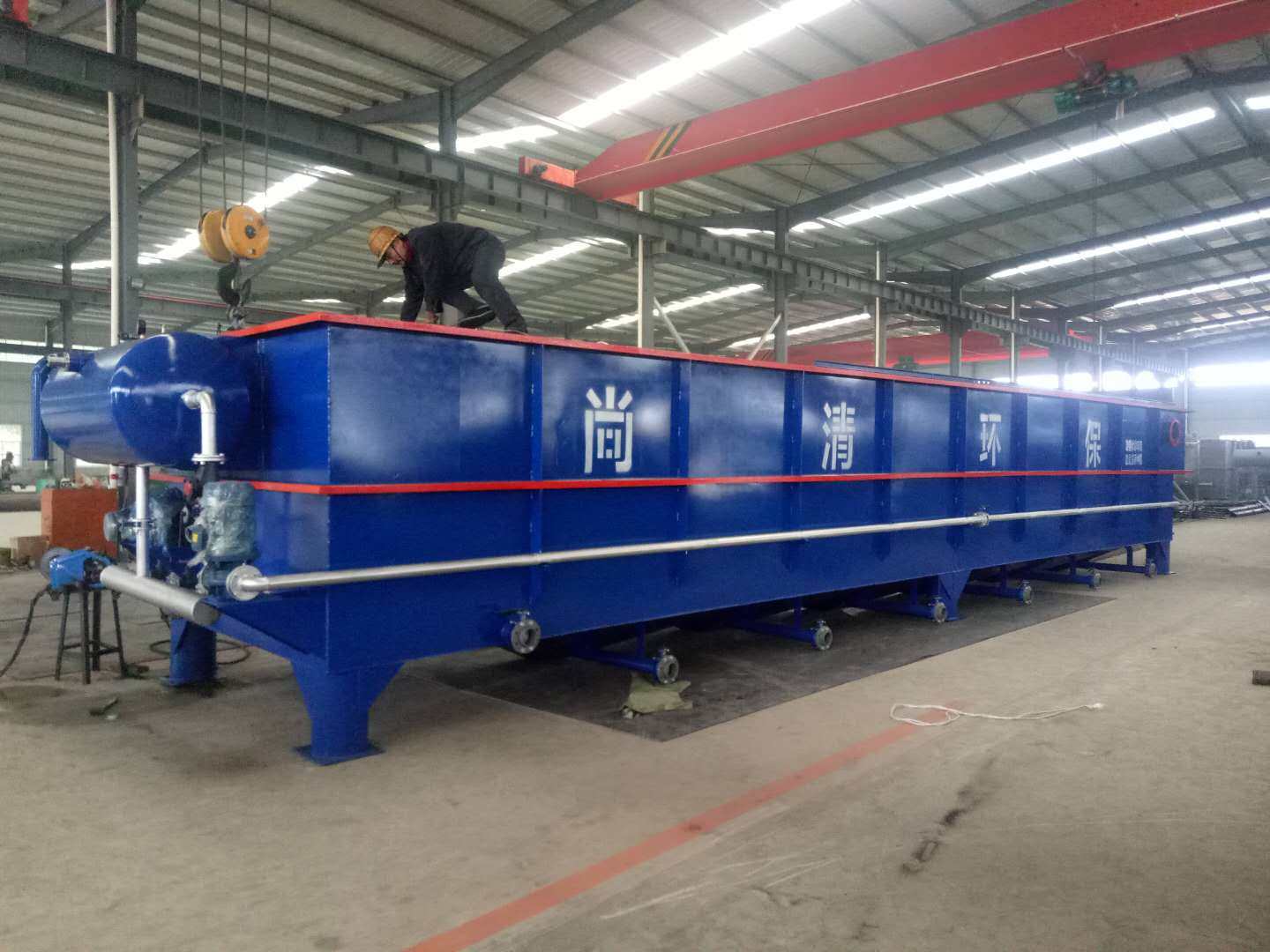 氣浮沉淀一體機(jī)工藝